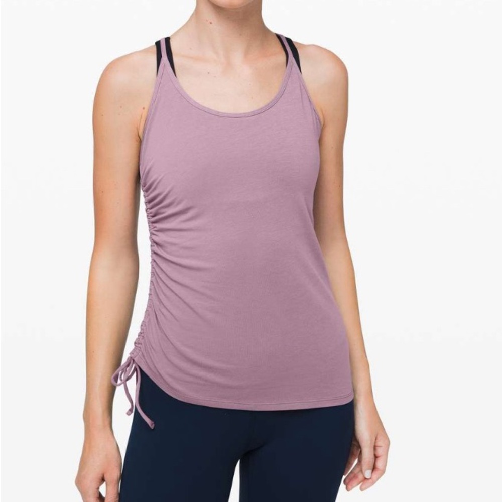 Lululemon Always Two Sides Tank Frosted Mulberry Purple 4